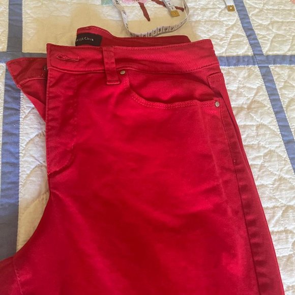 Charter Club Red Jeans Size 8 - Picture 6 of 7